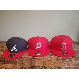 3 Never Worn Men's Baseball Caps